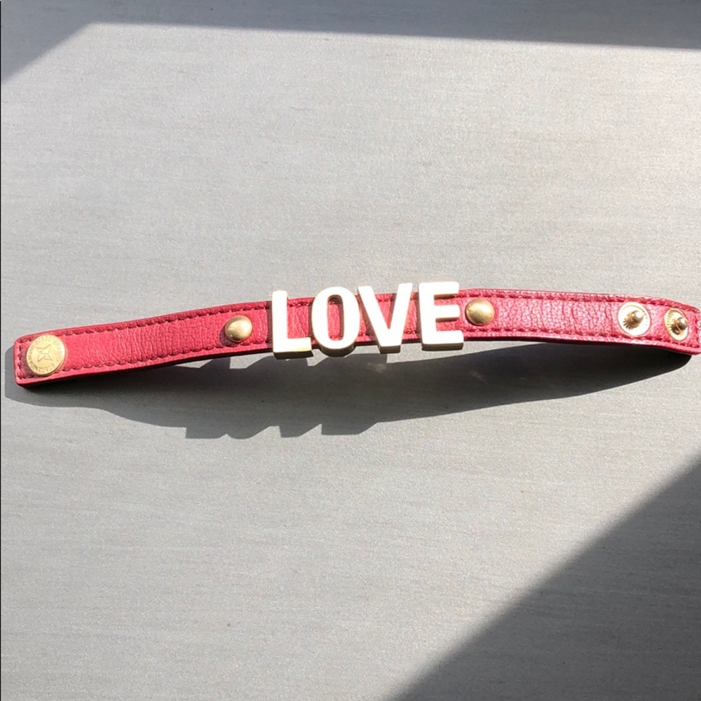 Bcbg generation red love bracelet